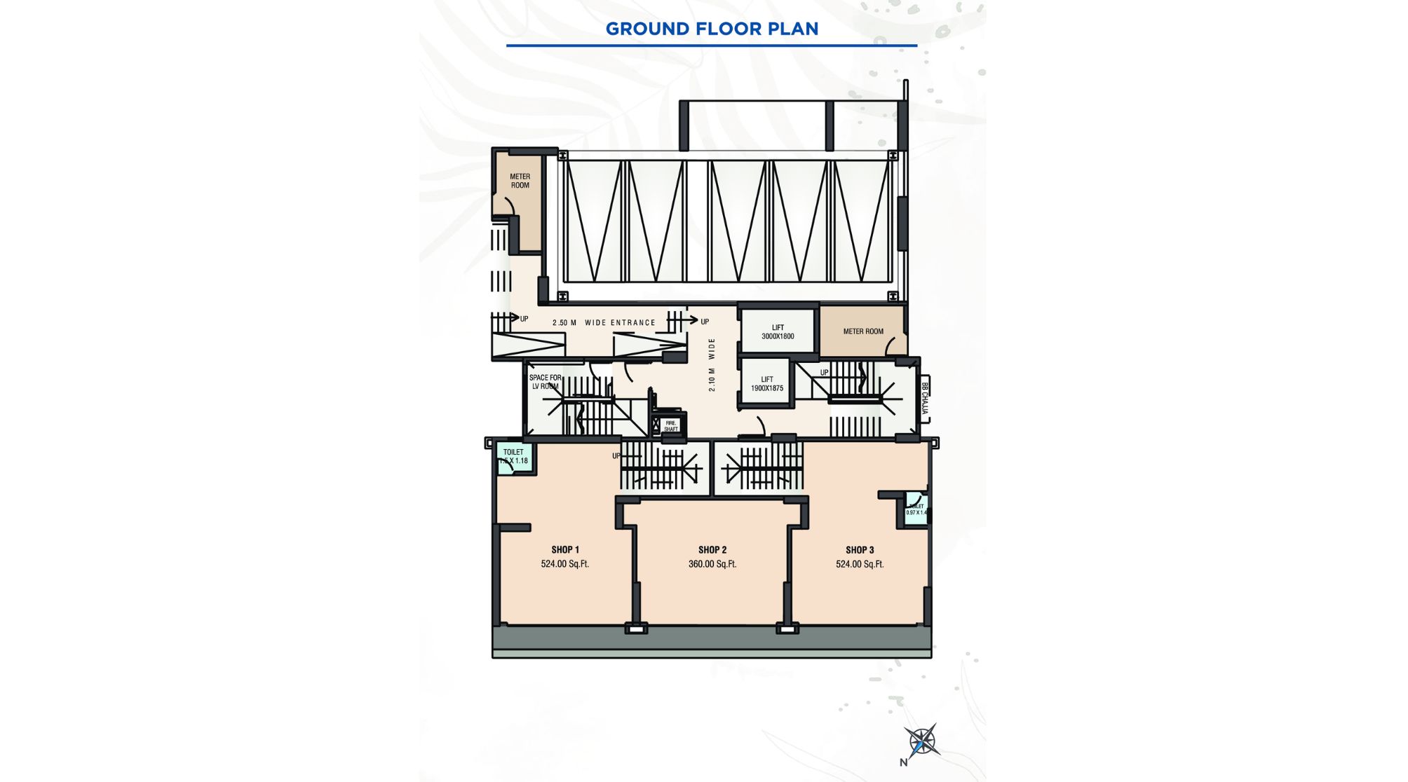 Snehkiran-Tower-Typical-Floor-Plan-Ground-Floor