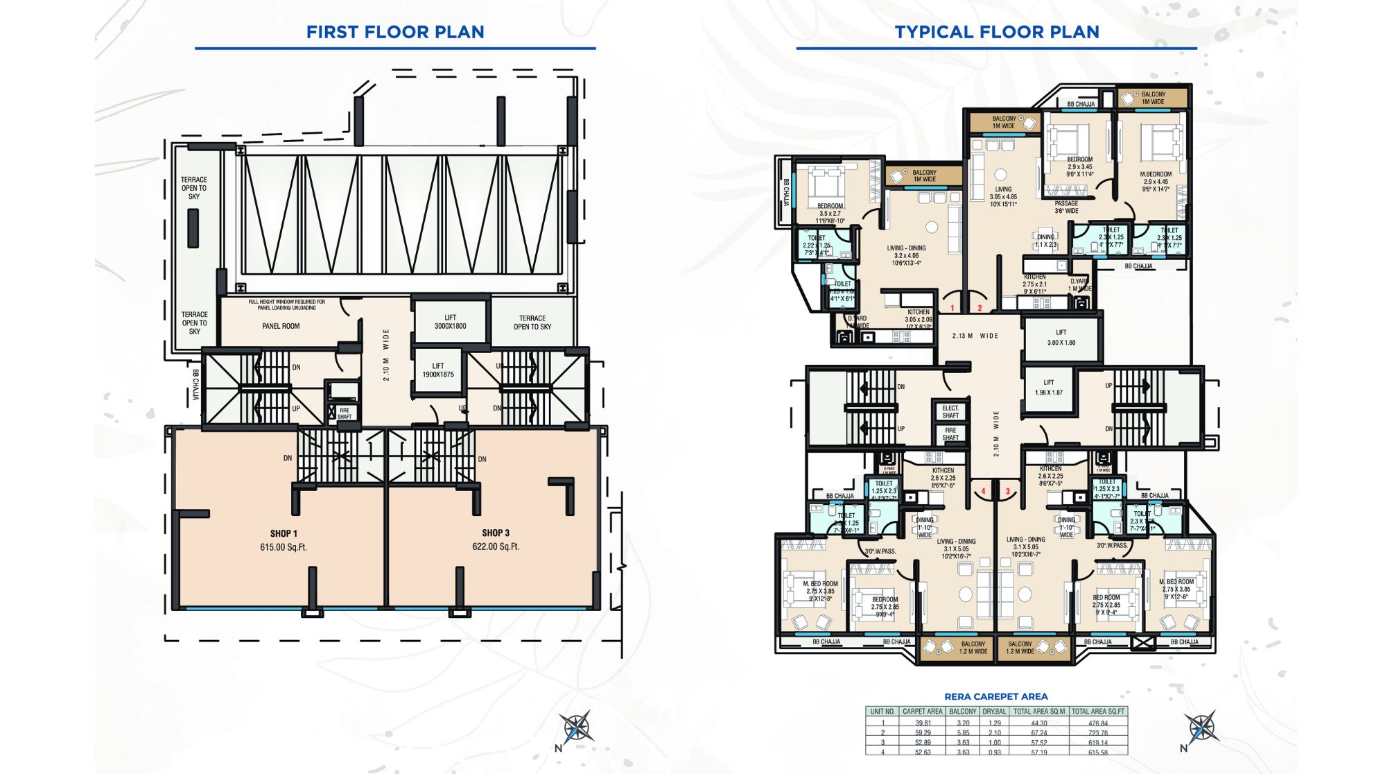 Snehkiran-Tower-Typical-Floor-Plan